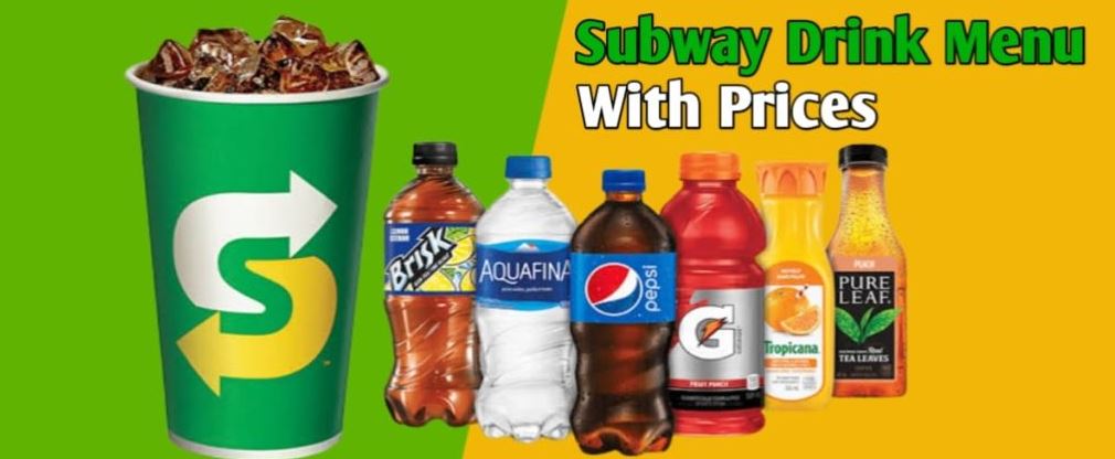 Subway Drinks Menu With Prices