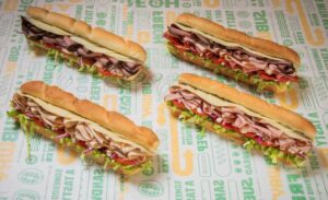 Subway Sandwiches Menu